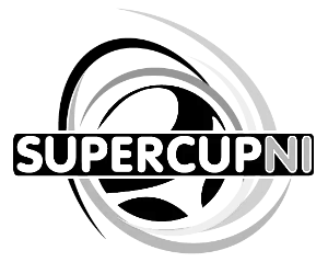 SuperCupNI Logo - white